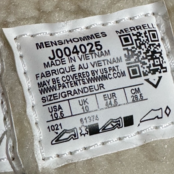 NWT Merrell Men's Jungle Mid Zip Polar Waterproof Ice - Picture 8 of 8